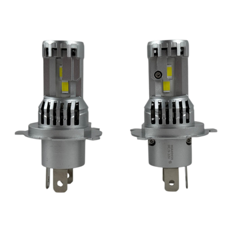 LED лампи H4 EA Light X M8S 8000Lm 6000K 12V для авто ближнє/дальнє світло (2 шт.)