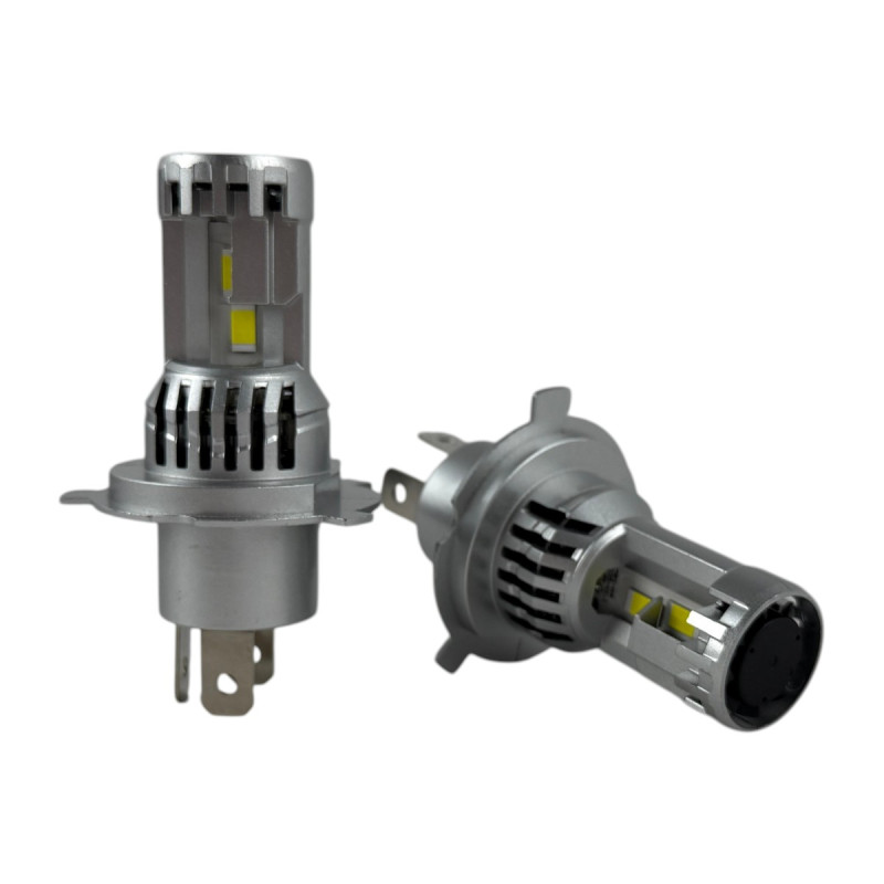 LED лампи H4 EA Light X M8S 8000Lm 6000K 12V для авто ближнє/дальнє світло (2 шт.)