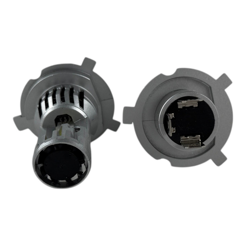 LED лампи H4 EA Light X M8S 8000Lm 6000K 12V для авто ближнє/дальнє світло (2 шт.)