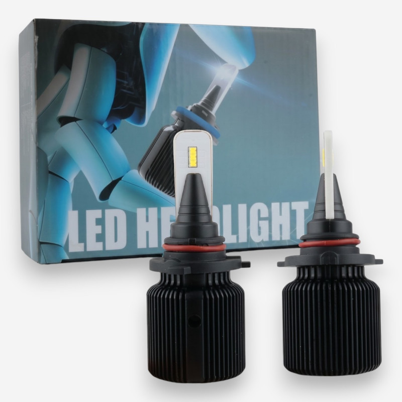 LED лампи HB3 (9005) EA LightX M1 4500Lm 5000K CSP 12/24V для авто головне світло (2 шт.)