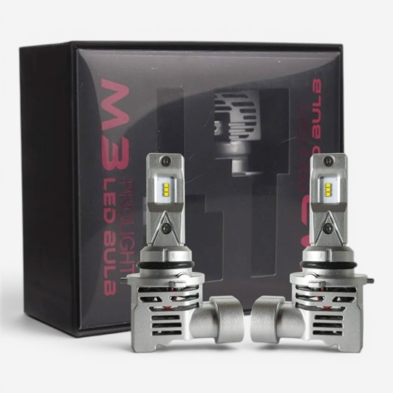 LED лампи HB4 (9006) EA Light X M3 5000Lm 5000K CSP 12/24V для авто головне світло / ПТФ (2 шт.)