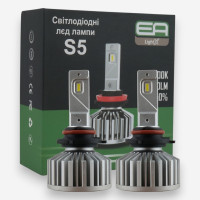 LED лампи HB4 (9006) EA Light X S5 5000Lm 5000K 12/24V для авто головне світло / ПТФ (2 шт.)
