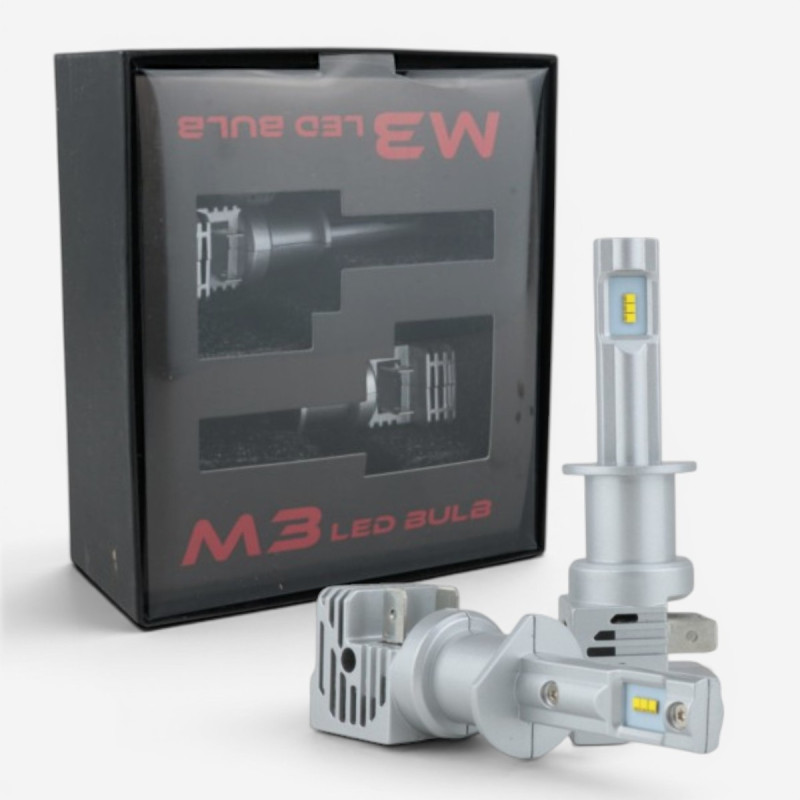 LED лампи H1 EA Light X M3 5000Lm 5000K CSP 12/24V для авто головне світло / ПТФ (2 шт.)