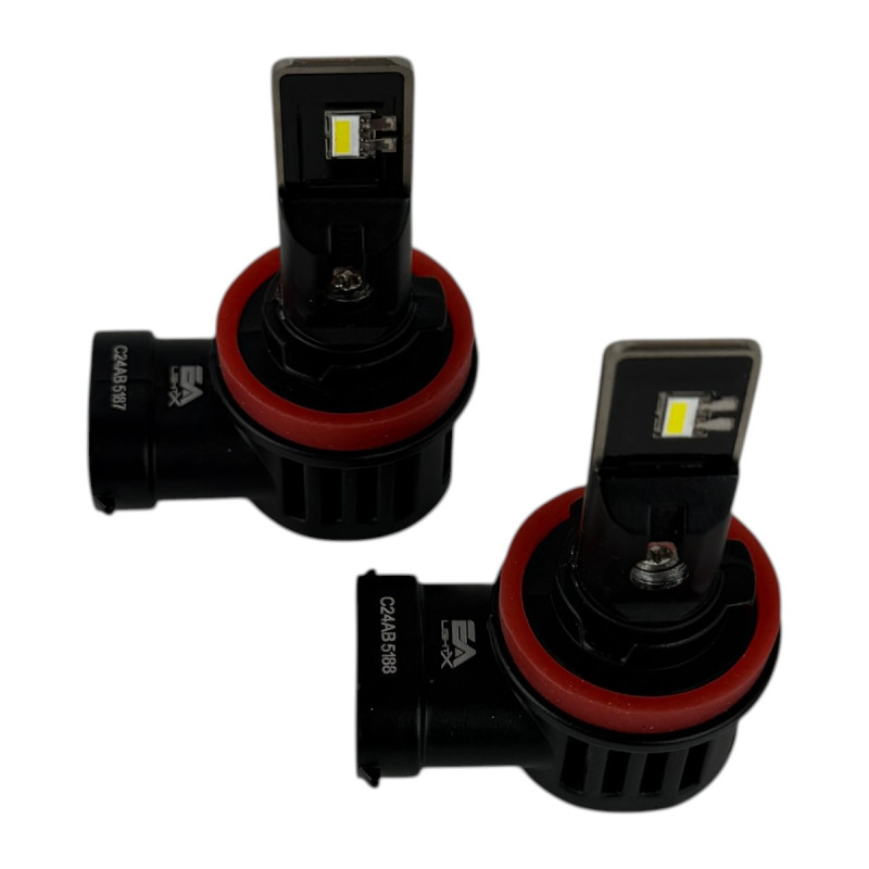 LED лампи H11 EA Light X E4 8000Lm 5000K CSP 9-32V для авто головне світло / ПТФ (2 шт.)