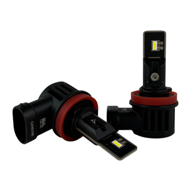 LED лампи H11 EA Light X E4 8000Lm 5000K CSP 9-32V для авто головне світло / ПТФ (2 шт.)