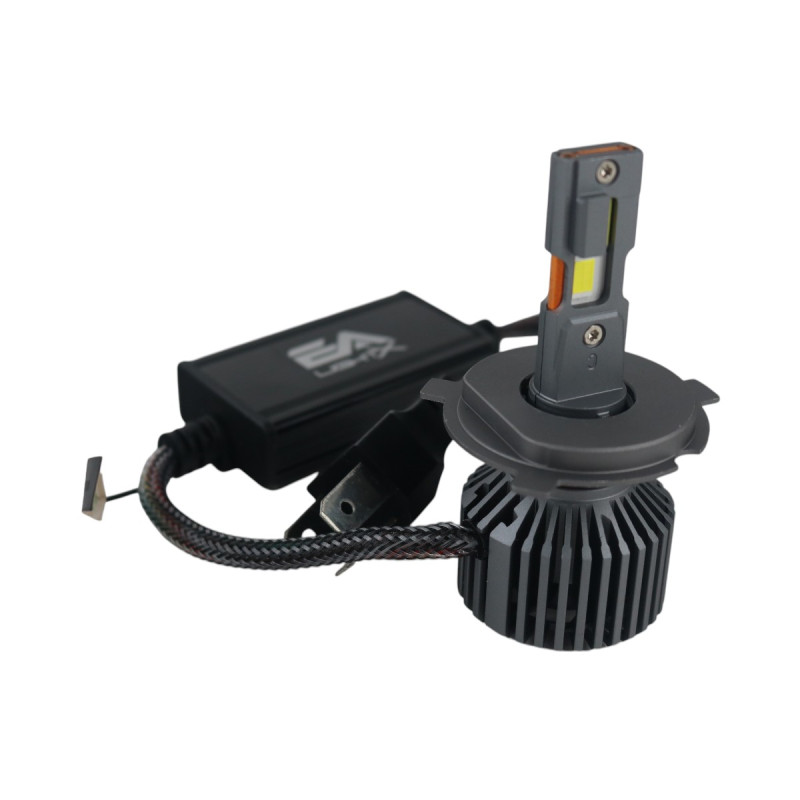 Світлодіодні LED лампи H4 EA Light X X11 Smart Bluetooth 3000K-8000K 10000Lm кулер з регулюванням кольору (комплект 2 шт.)