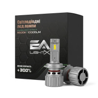 Світлодіодні LED лампи H7 EA Light X S10 5000K 10000Lm 12V-24V CSP для авто (комплект 2 шт.)