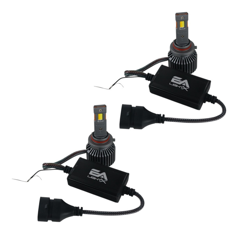 Світлодіодні LED лампи HB3\HB4 EA Light X X11 Smart Bluetooth 3000K-8000K 10000Lm кулер з регулюванням кольору (комплект 2 шт.)