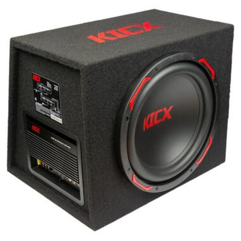 сабвуфер корпусний kicx gt-312bpa