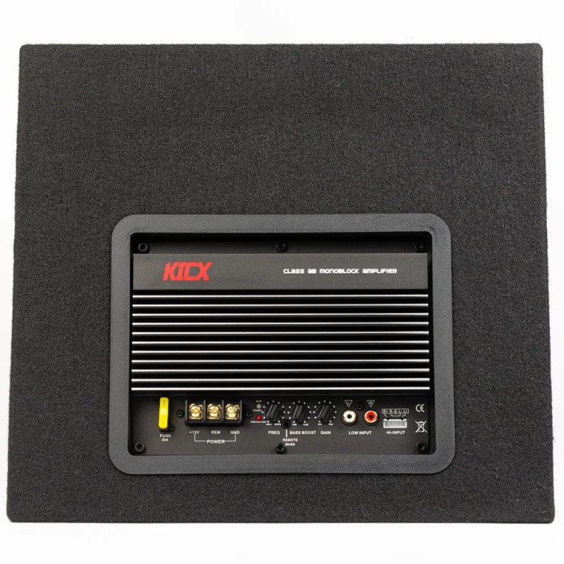 сабвуфер корпусний kicx gt-200bpa