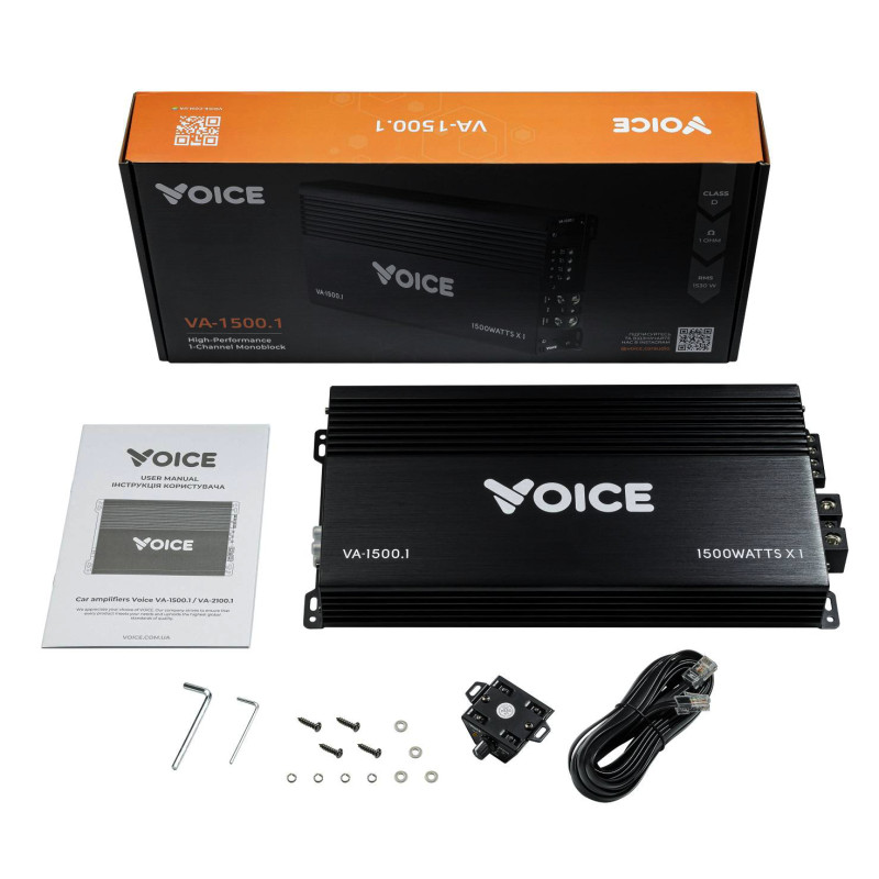 1-канальний підсилювач Voice VA-1500.1