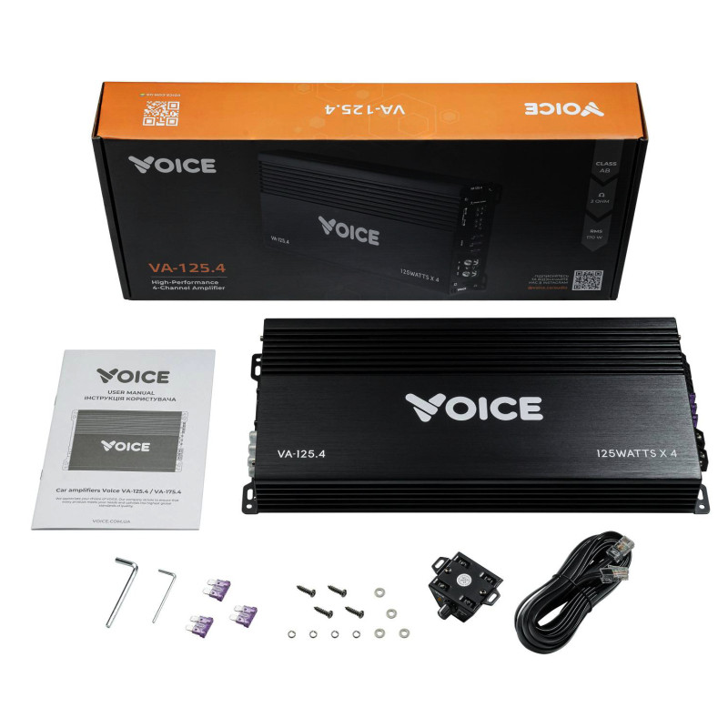 4-канальний підсилювач Voice VA-125.4