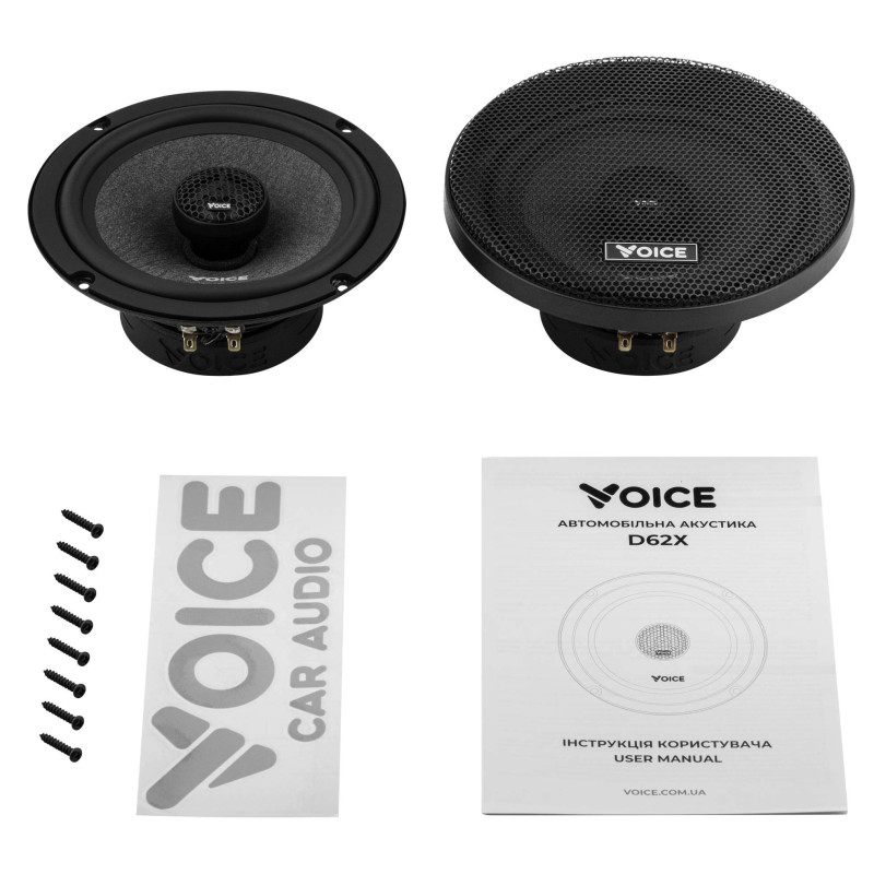 Коаксіальна акустика Voice D62X
