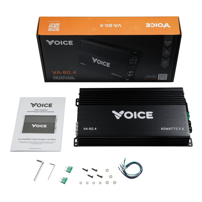 4-канальний підсилювач Voice VA-80.4