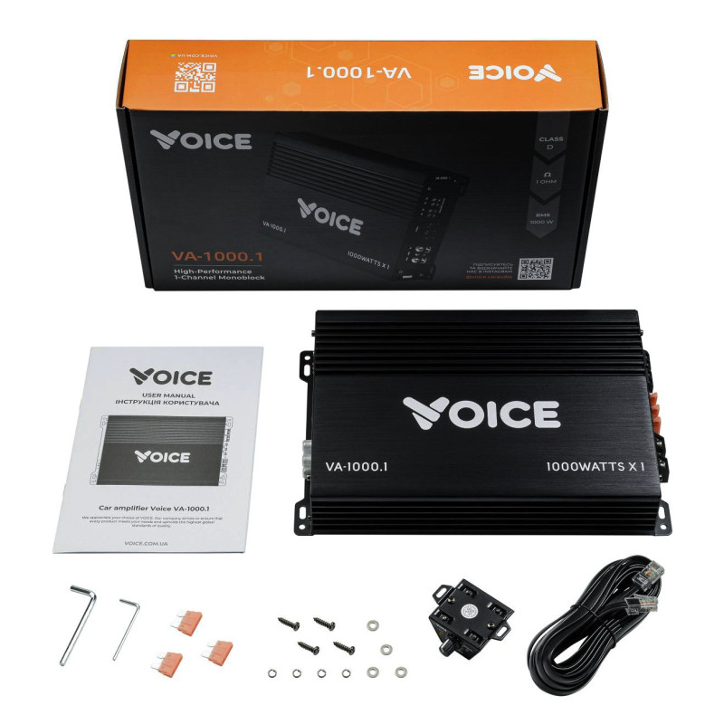 1-канальний підсилювач Voice VA-1000.1