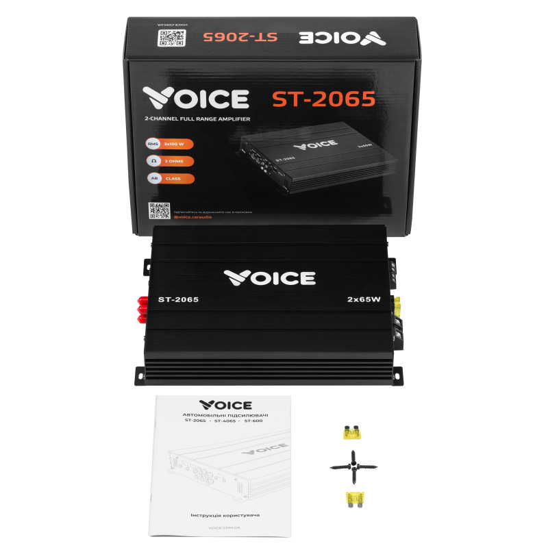 2-канальний підсилювач Voice ST-2065