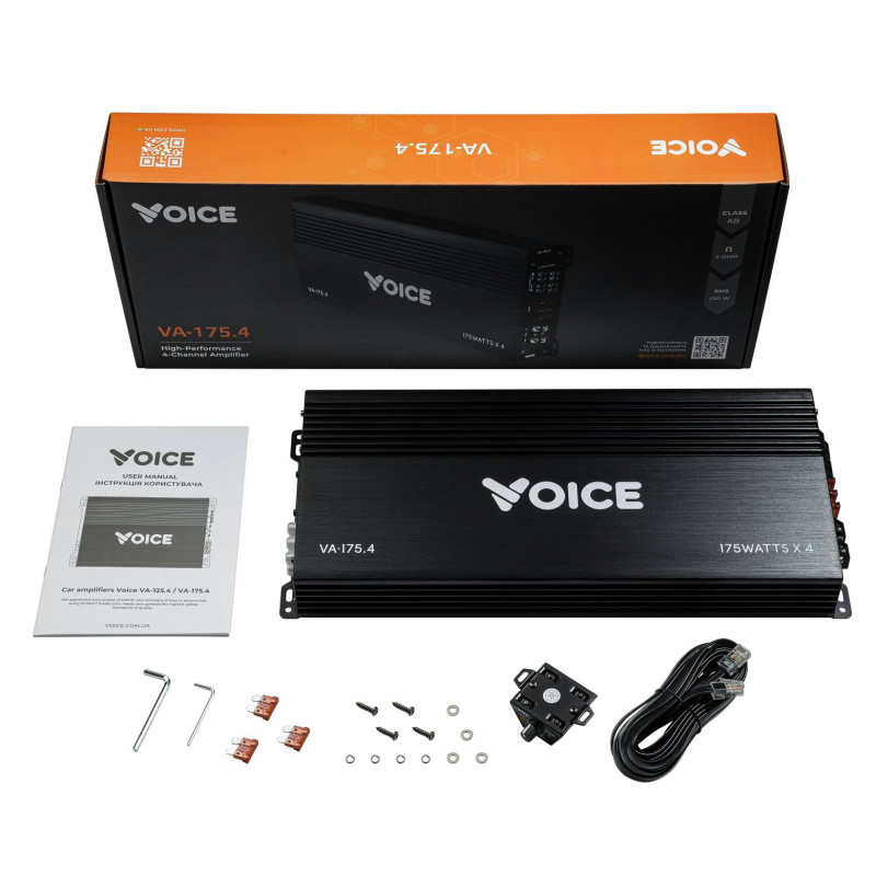 4-канальний підсилювач Voice VA-175.4