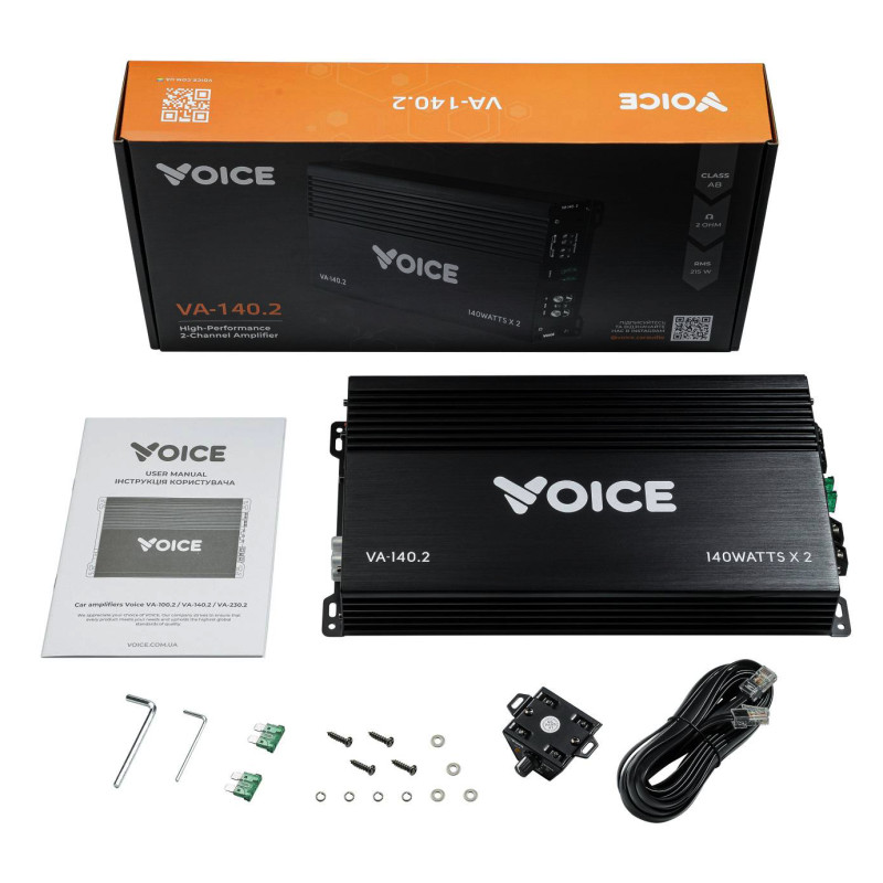 2-канальний підсилювач Voice VA-140.2