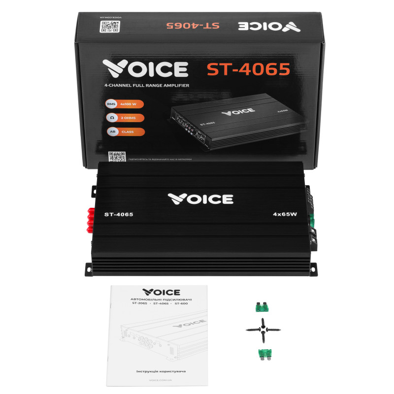 4-канальний підсилювач Voice ST-4065