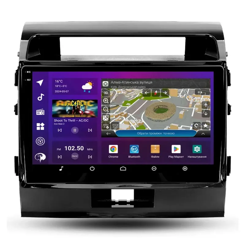 PHANTOM DVA-2K10 ProMax 4G 360° 8+128 Toyota Land Cruiser 200 2007-2015 v.1