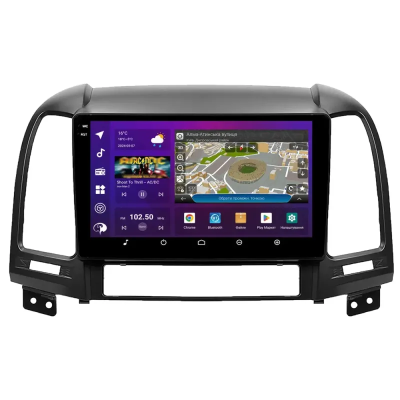 PHANTOM DVA-2K9 ProMax 4G 360° 8+128 Hyundai Santa Fe 2 2006-2012
