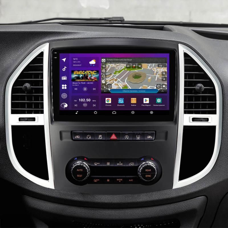 PHANTOM DVA-2K10 ProMax 4G 360° 8+128 Mercedes Benz Vito 3 (W447) 2014-2020