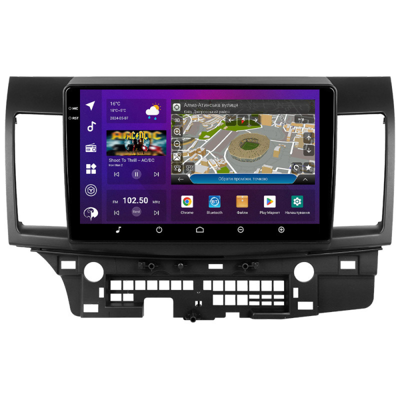 PHANTOM DVA-2K10 ProMax 4G 360° 8+128 Mitsubishi Lancer X 2007-2017