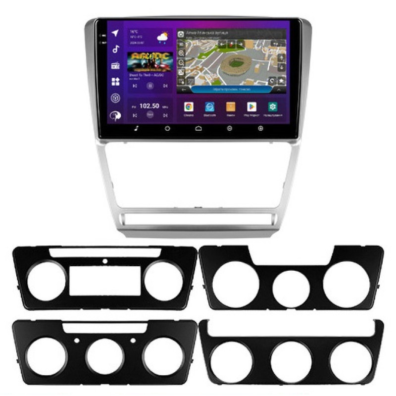PHANTOM DVA-2K10 ProMax 4G 360° 8+128 Skoda Octavia (1Z) 2007-2014