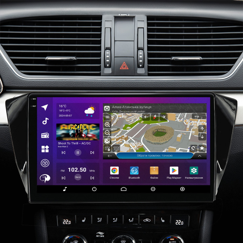 PHANTOM DVA-2K10 ProMax 4G 360° 8+128 Skoda Superb 3 2015-2019