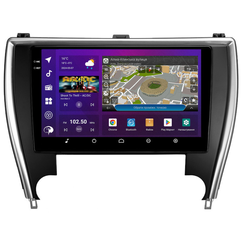 PHANTOM DVA-2K10 ProMax 4G 360° 8+128 Toyota Camry (XV50/55USA) 2015-2017
