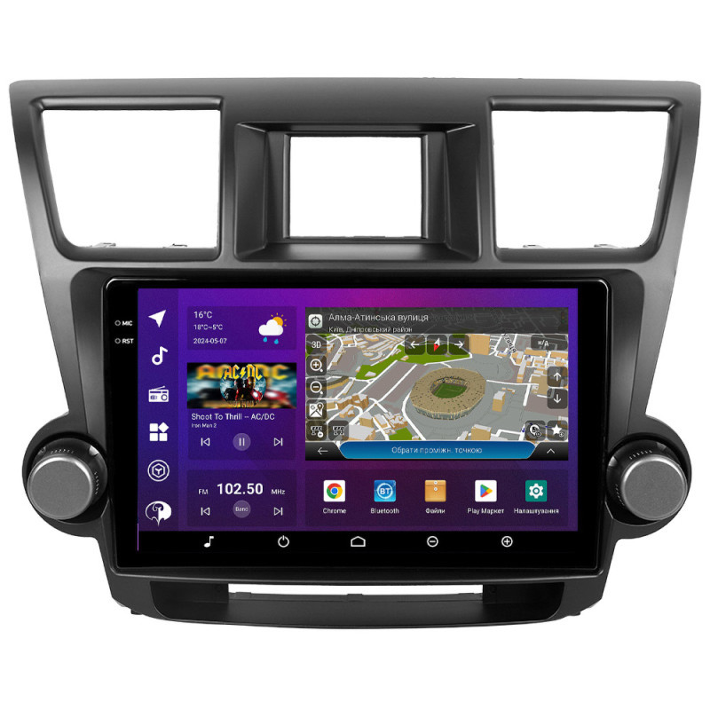 PHANTOM DVA-2K10 ProMax 4G 360° 8+128 Toyota Highlander (XU40) 2009-2014