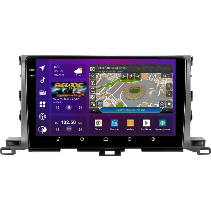 PHANTOM DVA-2K10 ProMax 4G 360° 8+128 Toyota Highlander (XU50) 2014-2019