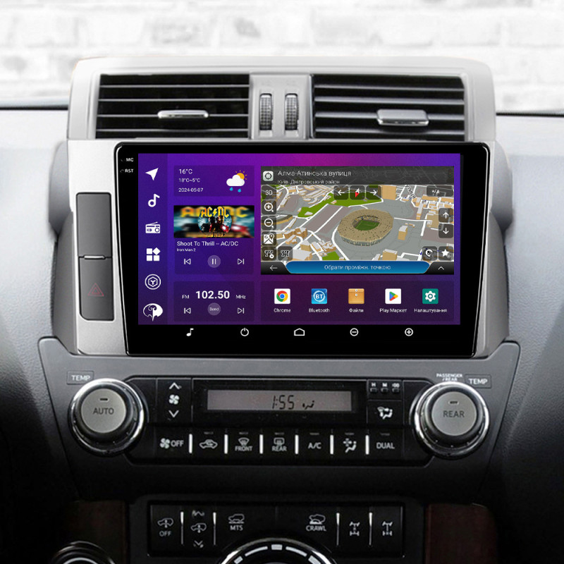 PHANTOM DVA-2K10 ProMax 4G 360° 8+128 Toyota Land Cruiser Prado (150) 2014-2017