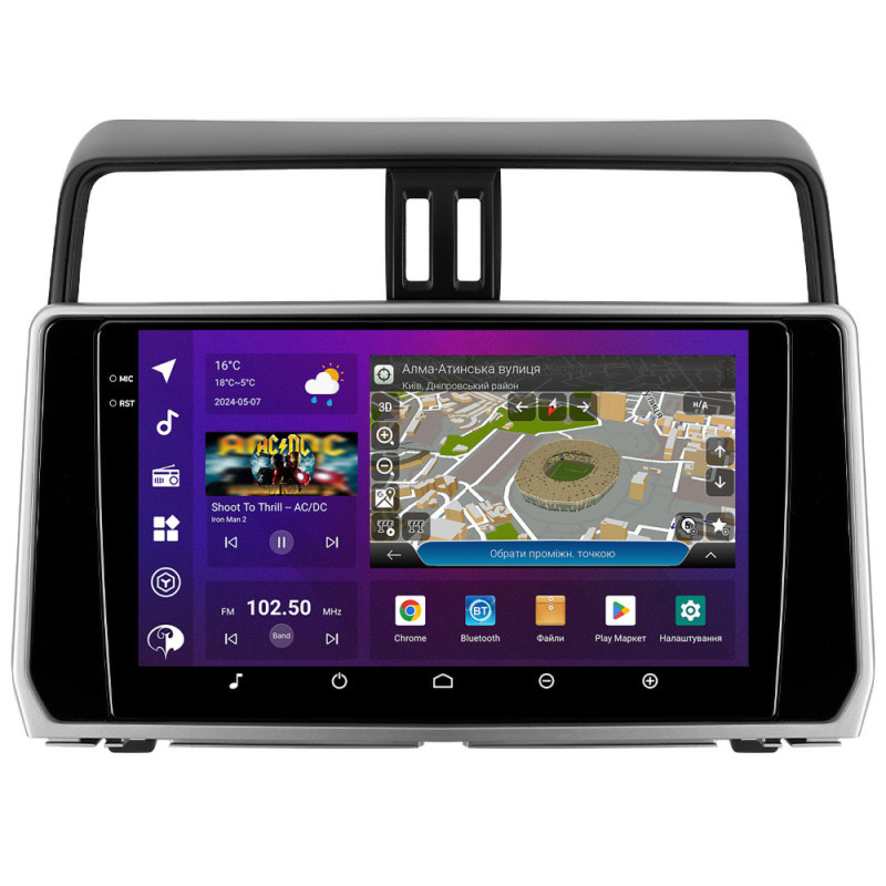 PHANTOM DVA-2K10 ProMax 4G 360° 8+128 Toyota Land Cruiser Prado (150) 2017+