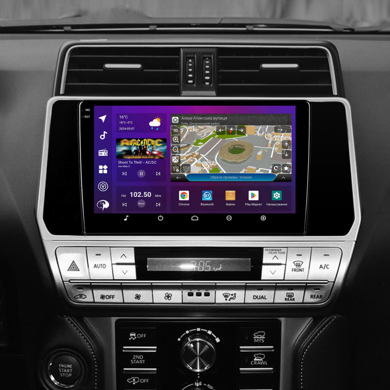 PHANTOM DVA-2K10 ProMax 4G 360° 8+128 Toyota Land Cruiser Prado (150) 2017+