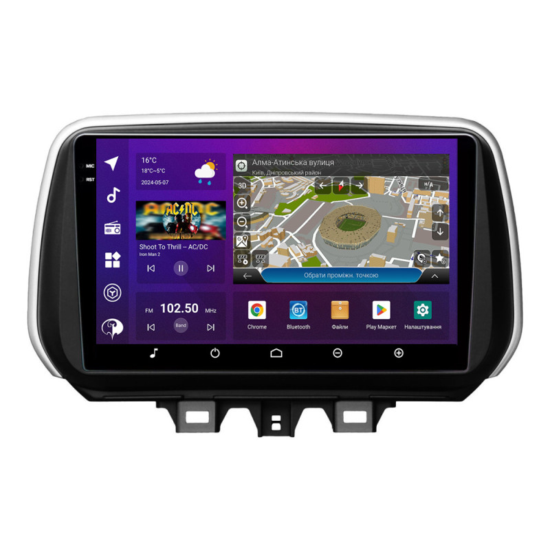 PHANTOM DVA-2K10 ProMax 4G 360° 8+128 Hyundai Santa Fe (ТM) 2018-2020