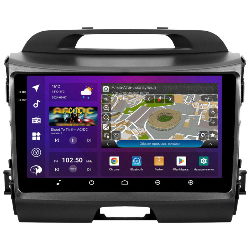 PHANTOM DVA-2K9 ProMax 4G 360° 8+128 Kia Sportage (SL) 2010-2015