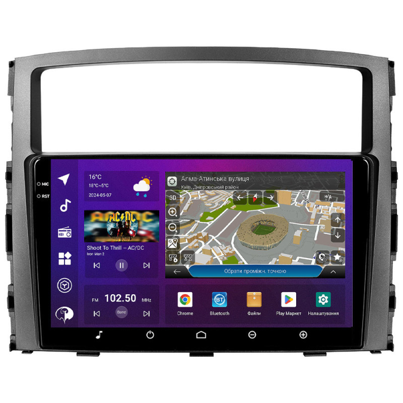 PHANTOM DVA-2K9 ProMax 4G 360° 8+128 Mitsubishi Pajero Wagon IV 2006-2014