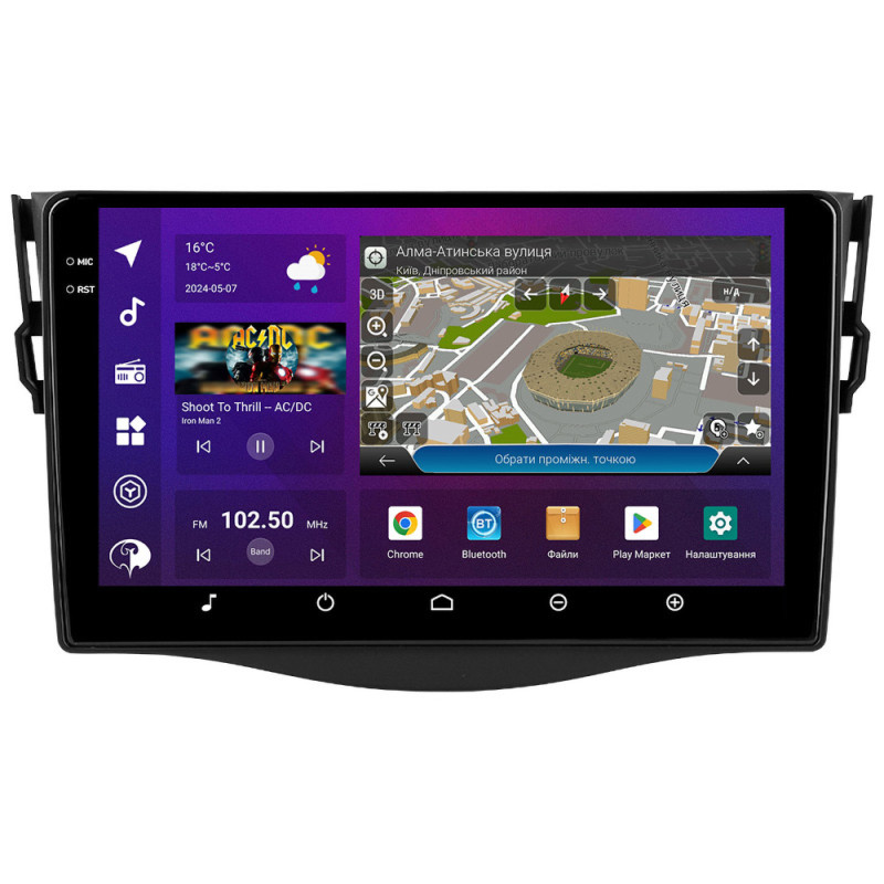 PHANTOM DVA-2K9 ProMax 4G 360° 8+128 Toyota RAV4 2007-2012