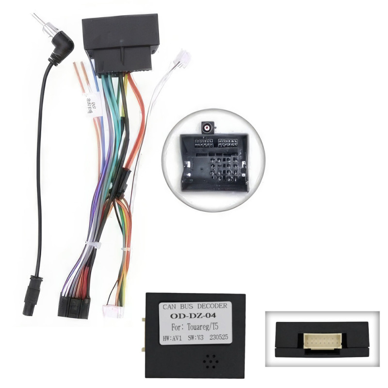 PHANTOM DVA-2K9 ProMax 4G 360° 8+128 Volkswagen Touareg GP 2002-2010