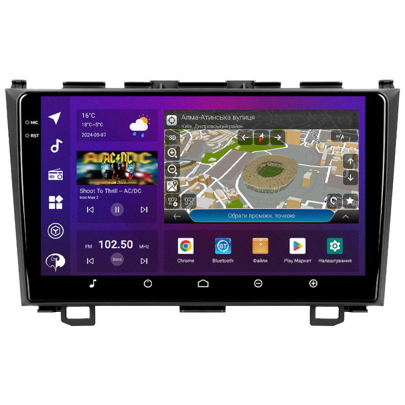 PHANTOM DVA-2K9 ProMax 4G 360° 8+128 Honda CR-V (RE) 2006-2012