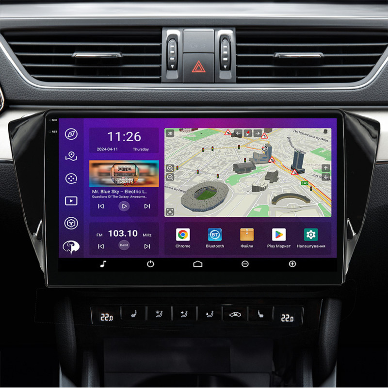 PHANTOM DVA-2K10 Pro 4G 360° 4+64 Skoda Superb 3 2015-2019