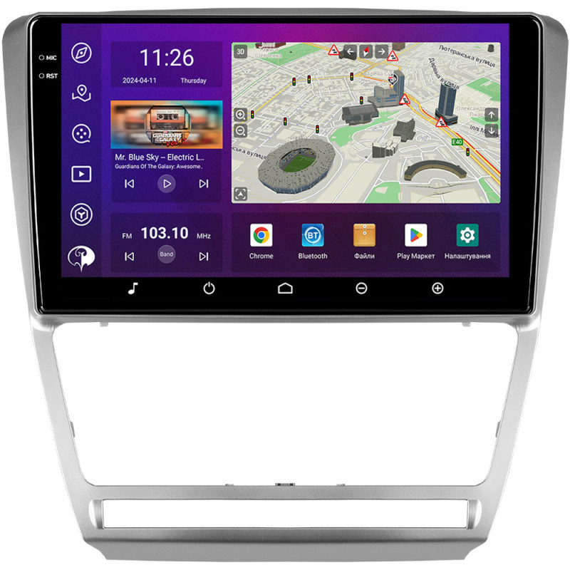 PHANTOM DVA-2K10 Pro 4G 360° 4+64 Skoda Octavia (1Z) 2007-2014