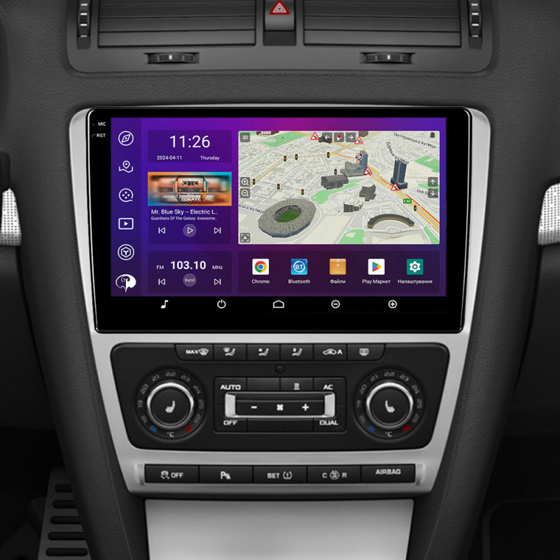 PHANTOM DVA-2K10 Pro 4G 360° 4+64 Skoda Octavia (1Z) 2007-2014