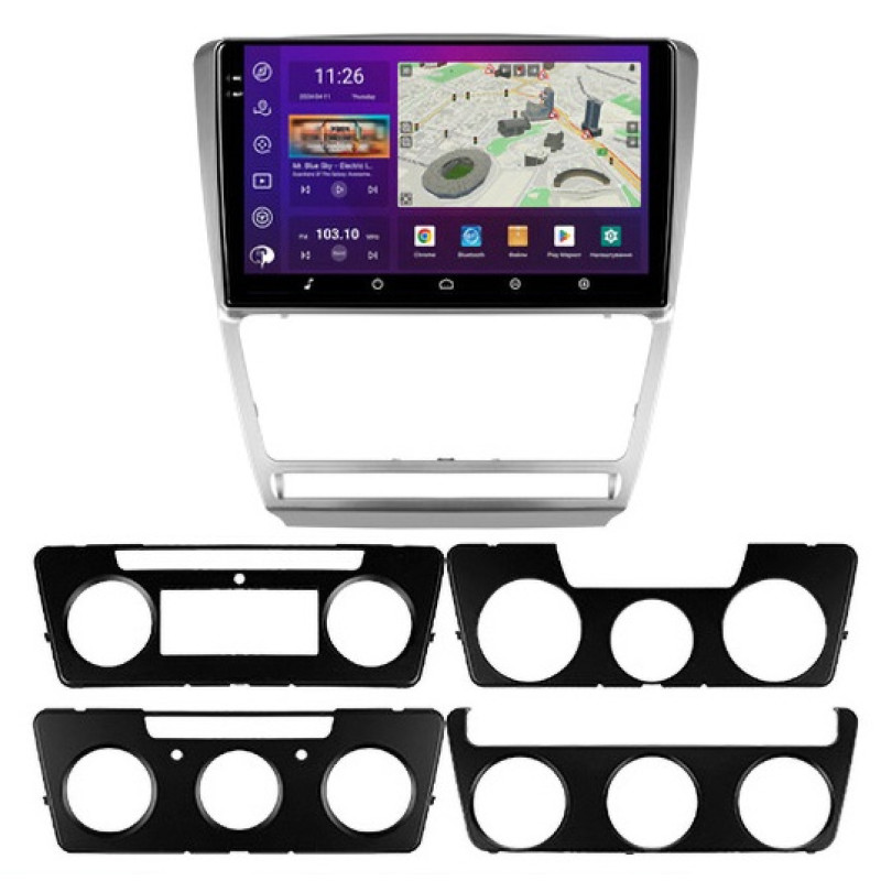 PHANTOM DVA-2K10 Pro 4G 360° 4+64 Skoda Octavia (1Z) 2007-2014