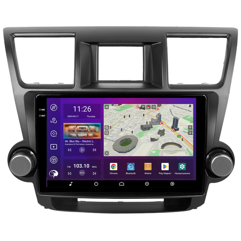PHANTOM DVA-2K10 Pro 4G 360° 4+64 Toyota Highlander (XU40) 2009-2014