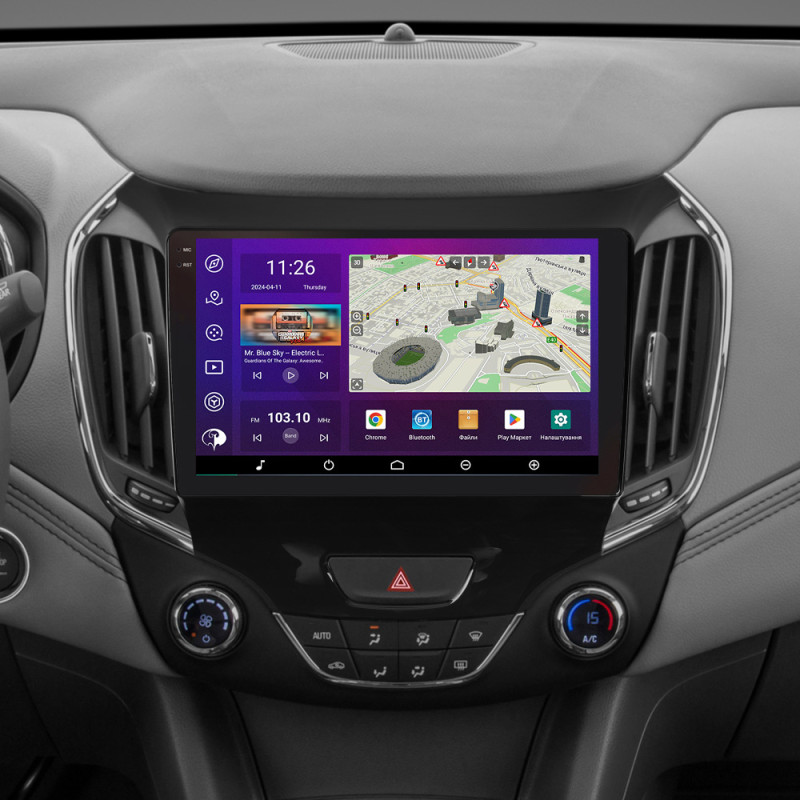 PHANTOM DVA-2K9 Pro 4G 360° 4+64 Chevrolet Cruz 2014-2019 Black