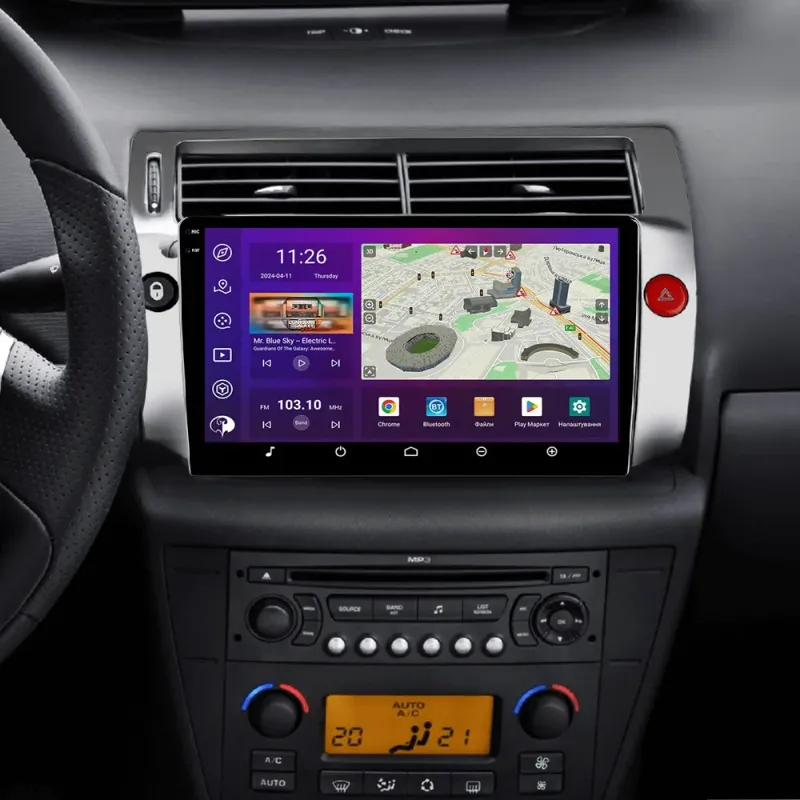 PHANTOM DVA-2K9 Pro 4G 360° 4+64 Citroen C4 LA LC 2004-2014