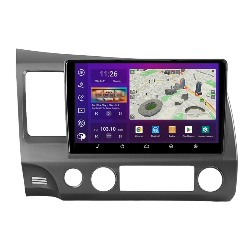 PHANTOM DVA-2K10 Pro 4G 360° 4+64 Honda Civic 8 sedan FK FN FD 2005-2012