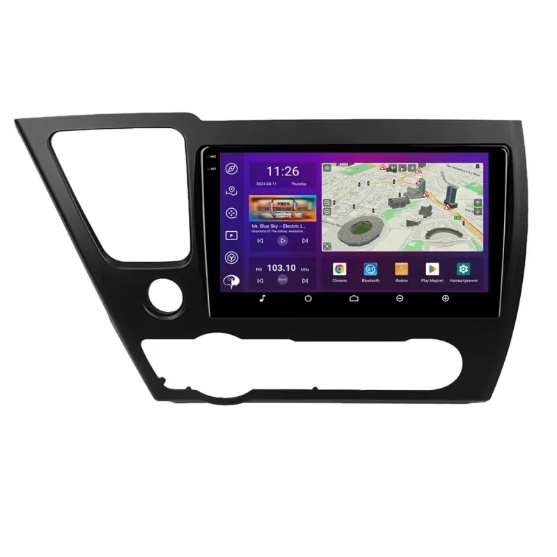 PHANTOM DVA-2K9 Pro 4G 360° 4+64 Honda Civic 9 USA sedan 2.4 2013-2016